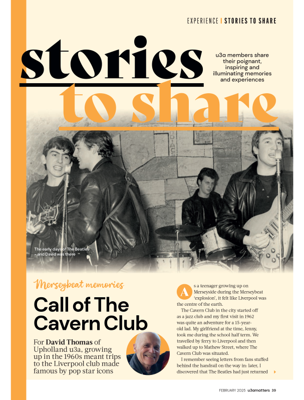 Call of the Cavern Club u3a story