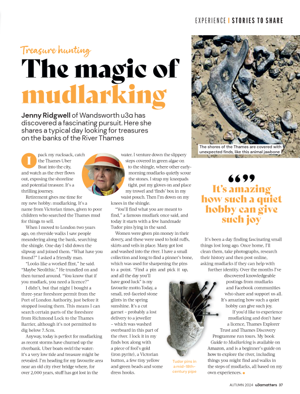 Mudlarking u3a story
